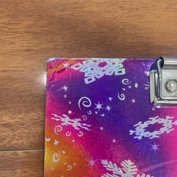 vintage 90s LISA FRANK polar bear clipboard - Picture 5 of 7